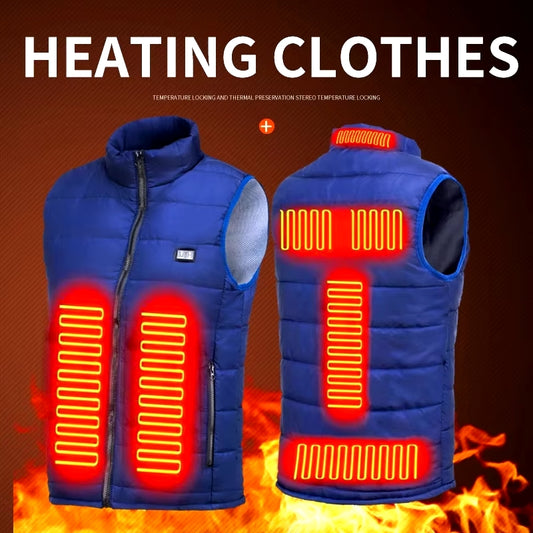 Electric Heated Vest 9 Zones